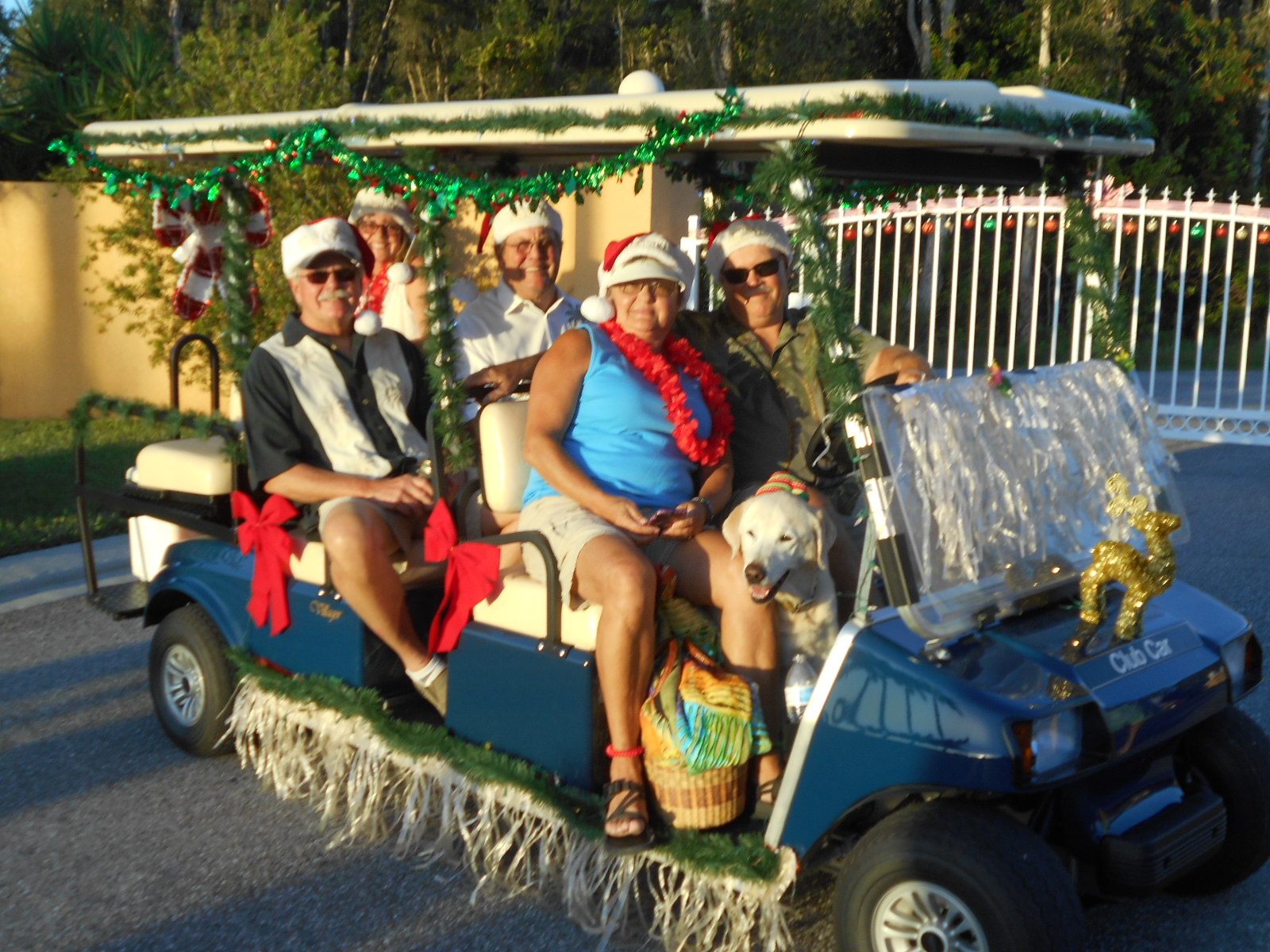 Golf Cart Parade Myakka River Motorcoach Resort