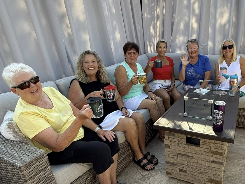 Monthly Ladies Coffee event at Myakka River Motorcoach Resort