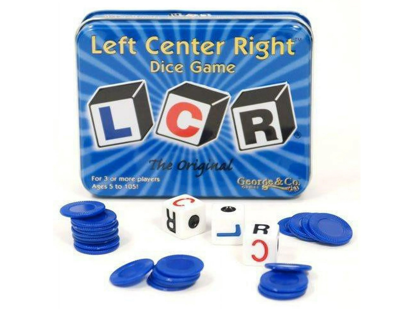 Left Right Center game at Myakka River Motorcoach Resort