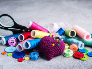 Weekly Sewing Group meet up at Myakka River Motorcoach Resort