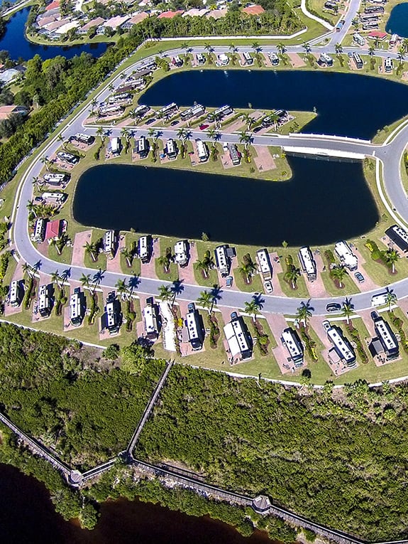 Aerial View of Myakka