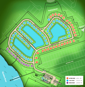 Map of Myakka Lots